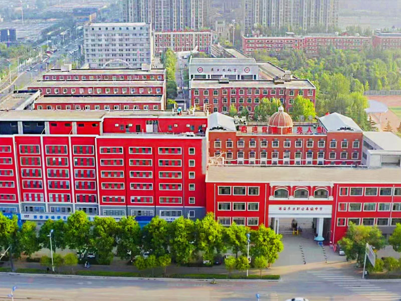 勉县校园鸟瞰图